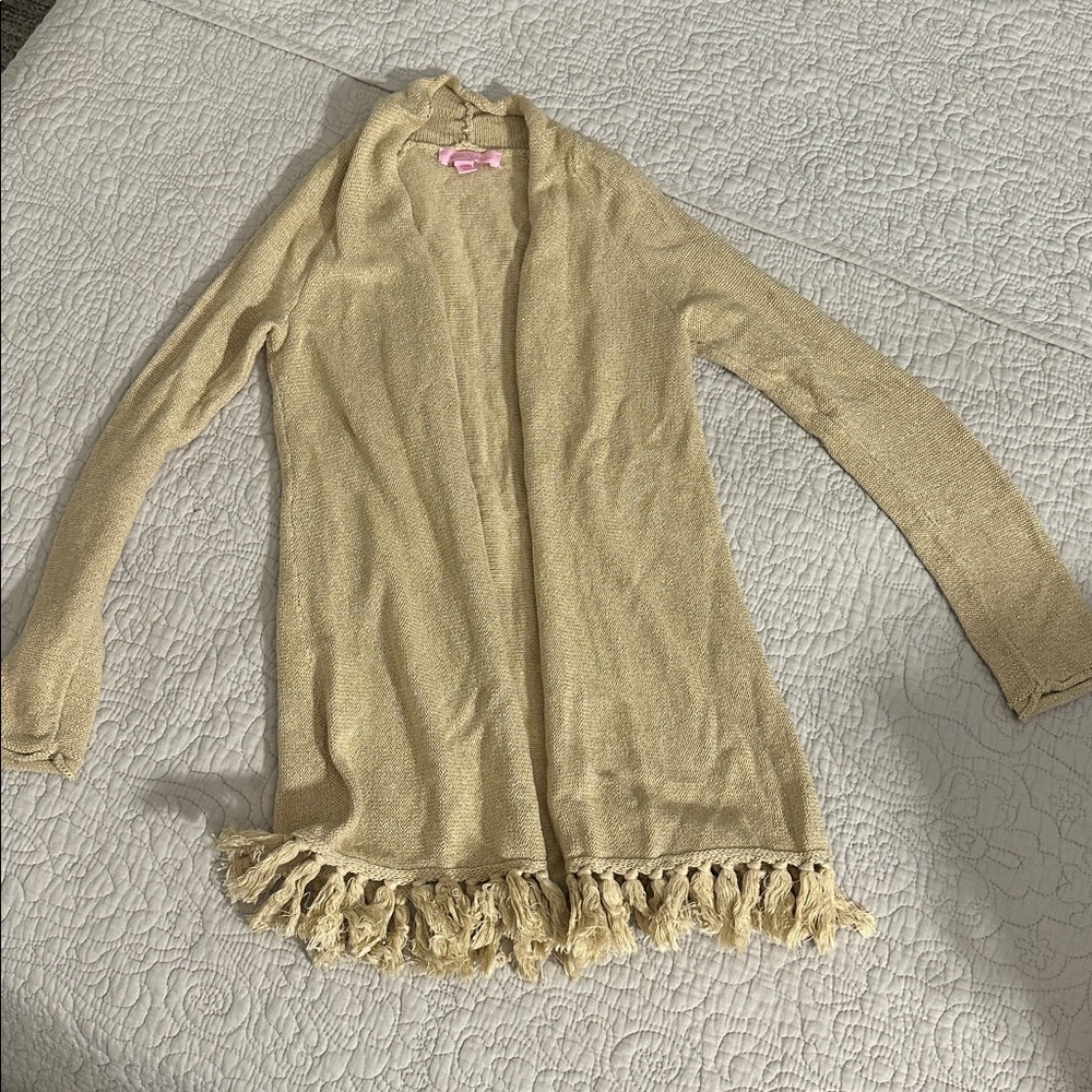 Lilly Pulitzer Cream Knit Top